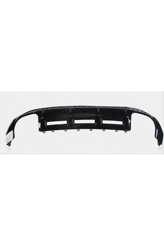 Audi a3 sedan arka difüzör ve egzoz seti 2021+ pianoblack