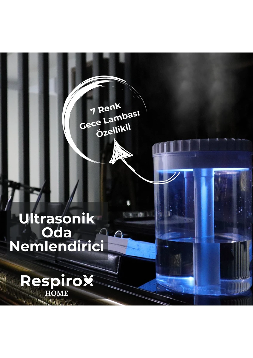 Home Rh-on01 Ultrasonik Oda Nemlendirici Gece Lambası Özellikli