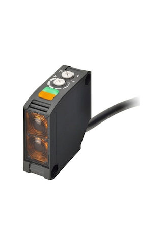 Omron E3jk-rr12 ,kübik/10mt 24v..220vac/dc Kontak-1a1k 4-kablo Reflektör Fotosel