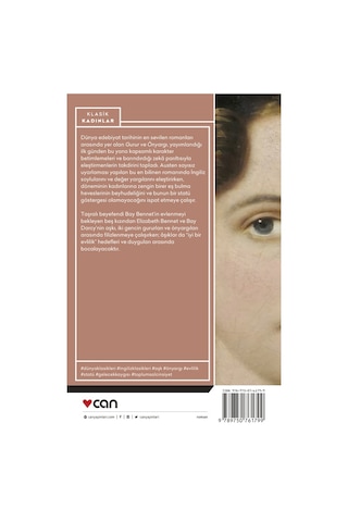 Gurur ve Önyargı - Klasik Kadınlar - Jane Austen - Can Yayınları