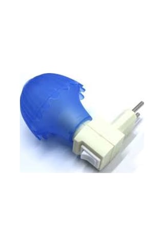 Met Anahtarlı Gece Lambası Ampul Dahil Renk Seçenekli