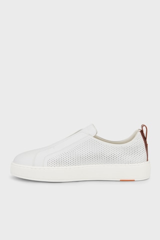 Santoni Erkek Ayakkabı Mbcd22181bartfıdı80 Beyaz