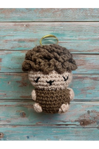 Amigurumi Anahtarlık 7-8 Cm Sevimli El Örgüsü Hediyelik Anahtar Ve Çanta Aksesuarı 87173721