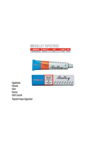 Bally Çok Amaçlı Yapıştırıcı Kuvvetli Tutkal 50 G Bali 5 Adet