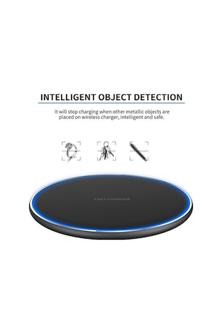 Novahub 15w Hızlı Kablosuz Alüminyum Şarj Cih. - Güvenli & Kullanışlı Şarj