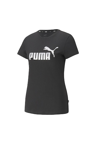 Puma 84830351 Ess+ Metallic Logo Tee Kadın Tişört 001