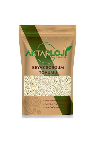 4'lü 50 'şer Gram Glutensiz Sorgum Paketi Beyaz Sorgum Tane Ve Un + Kırmızı Tane Ve Un Toplam 200 Gr 1. Kalite