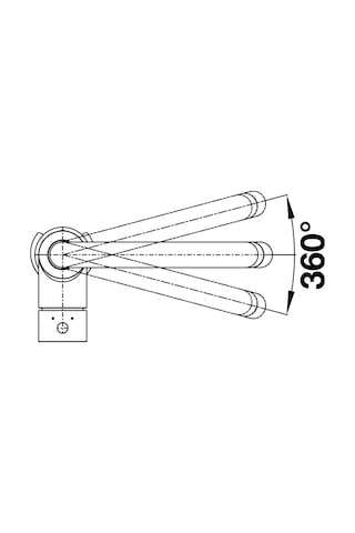Blanco Mıda-s Evye Armatürü. Antrasit