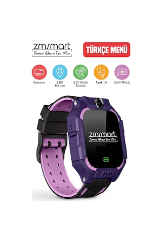 ZmSmart Akıllı Çocuk Takip Saati Sim Kart Özellikli Konum Takipl