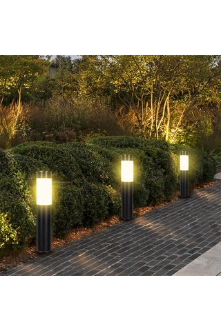 Reedark Güneş Enerjili Bahçe Işığı, Dış Mekan İçin Dayanıklı Toprak Işığı, 12 Saat Sürekli Aydınlatma, Sıcak & Soğuk Beyaz Işık Seçeneği