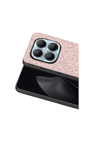 Onegif - 837 - Xiaomi Redmi Note 15 4g Bright Simli Kapak - Csmo-tex - - Pembe