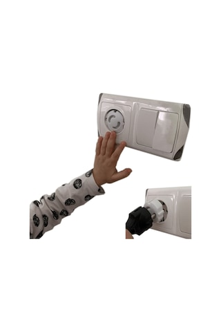 Ketbox Priz Kapatıcı Koruyucu Çocuk Bebek Güvenlik Emniyet 12 Adet