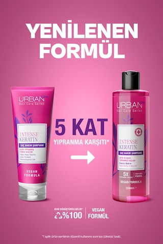 Urban Care Intense Keratin Şampuan 350 ML