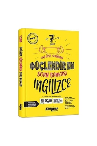 Ankara 7. Sınıf Ingilizce Güçlendiren Soru Bankası Ankara Ankara 7. Sınıf Ingilizce Güçlendiren Soru Bankası Ankara