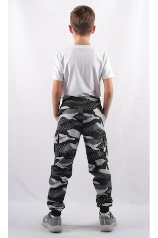 Alexandergardi C21-72100 Kargo Cepli Kamuflaj Erkek Çocuk Jogger Pantolon
