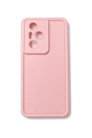 Honor 300 Pro Uyumlu Kamera Çıkıntılı Mat Silikon Telefon Kılıfı Pembe