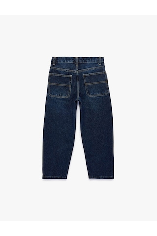 Koton 26yy59003140 Koyu İndigo Erkek Çocuk Jean Pantolon 6skb40047td Koyu İndigo