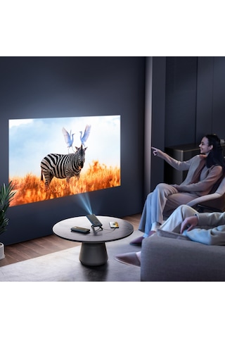 Yaber T1 Akıllı TV Box 110 Ansı Lumen 5 Mini Portatif Projeksiyon