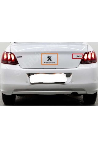 Peugeot 301 Aslan Arma Ve Peugeot Ve 301 Yazısı Seti -3 Lü Peugeot 301 Aslan Arma Ve Peugeot Ve 301 Yazısı Seti -3 Lü