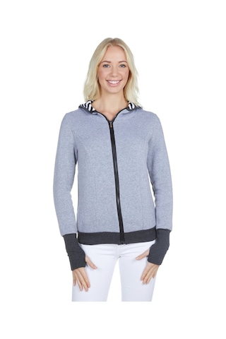 Luvmabelly 4501 Pamuklu Bebek Cepli Cepsiz De Kullanılabilen Sweat-gri