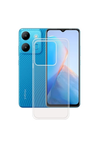 Tecno Uyumlu Spark Go 2023 Kapak 1mm Süper Silikon Şeffaf Kılıf