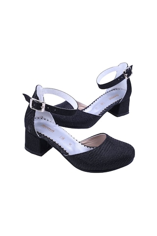 Sema Kids 2823 Kız Çocuk Topuklu Abiye Ayakkabı 001