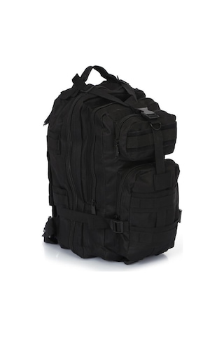 Single Sword 30l Taktik Outdoor Kamp Seyahat Sırt Çantası Siyah Siyah