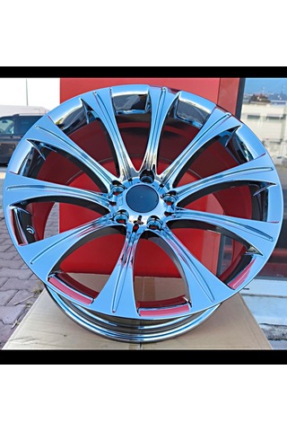 5x120 19 İnç Bmw E60 Krom M5 Jant Modeli Ön:9/arka:10 İthal Ürün Bir Takım 4 Adet