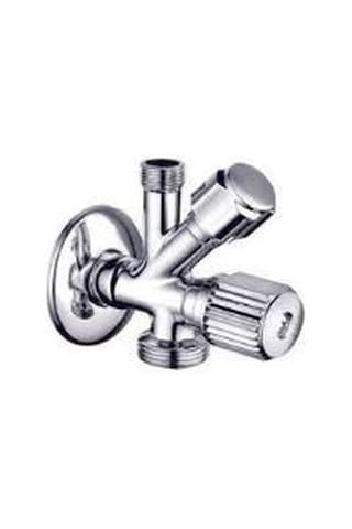 Çatallı Musluk (Teflon Bant) B0304WM102T Krom