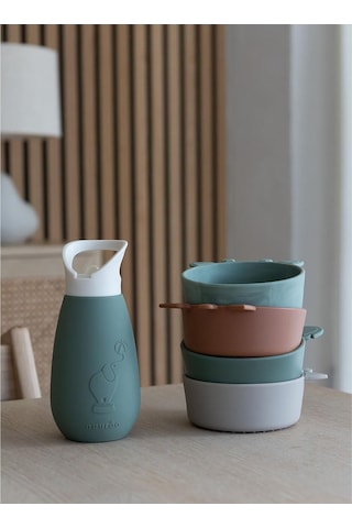 Nuuroo Pax Silikon Pipetli Suluk Dusty Green Yeşil 350 Ml