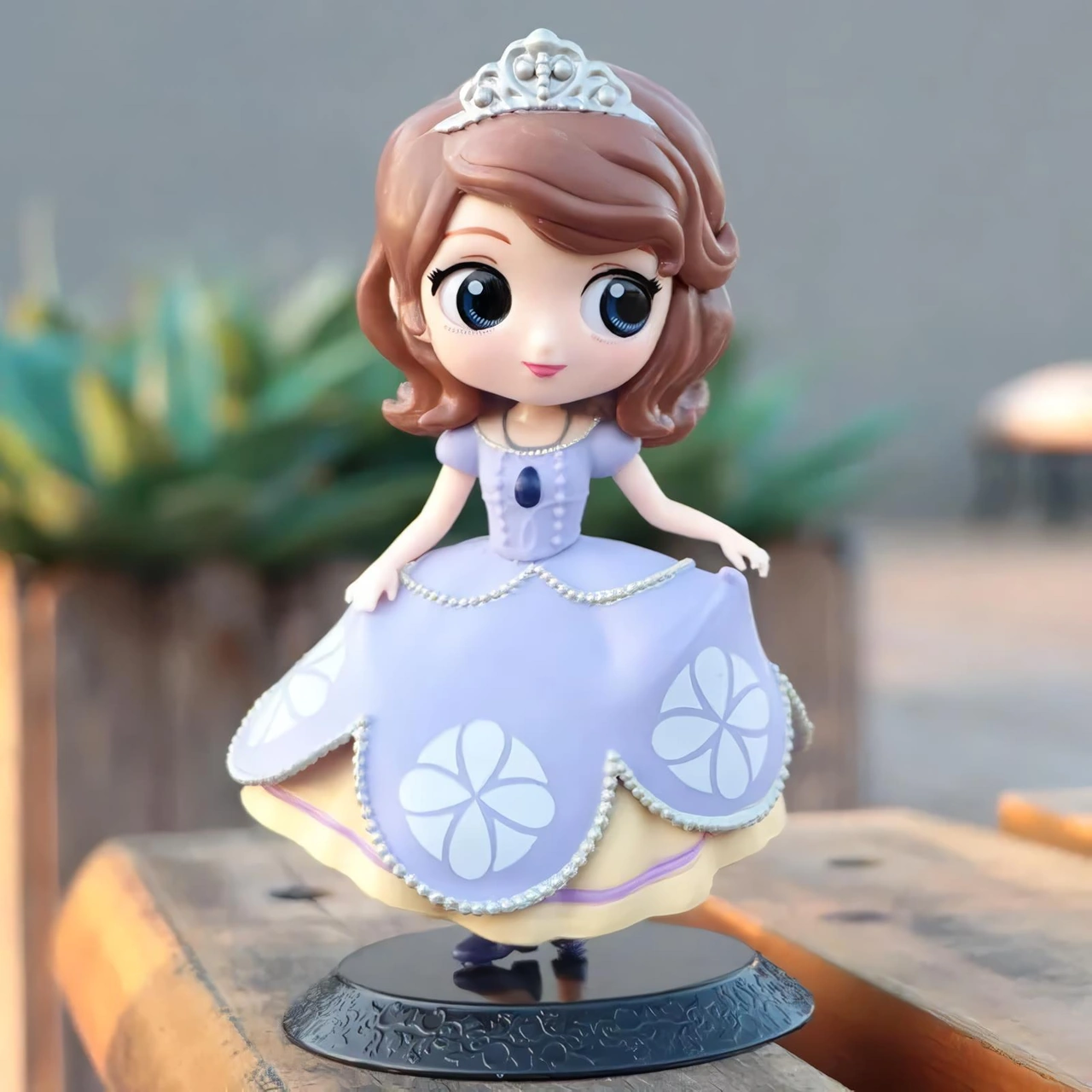 Prenses Sofia Anime Karakter Figür Oyuncak Dekoratif Koleksiyonluk Biblo Bebek 15 Cm Genç Odası Süsü Prenses