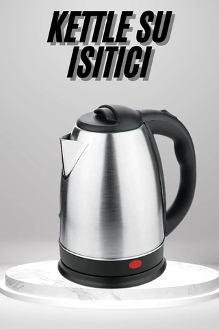 Bay Su Isıtıcı 220 - 240 V Paslanmaz Çelik Kettle Uzun Ömürlü 2000 Watt Najmaddin