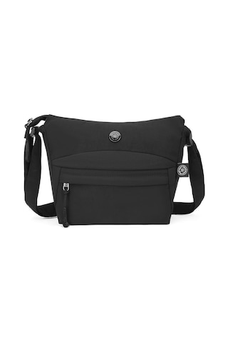 Smart Bags Mikro Poly Kumaş Postacı Kadın Çantası 3342 Siyah