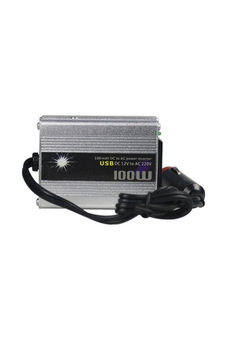 Vkemall "taşınabilir 100w 12v-220v Araç İnvertörü - Usb Çıkışlı, Aşırı Yük Korumalı"