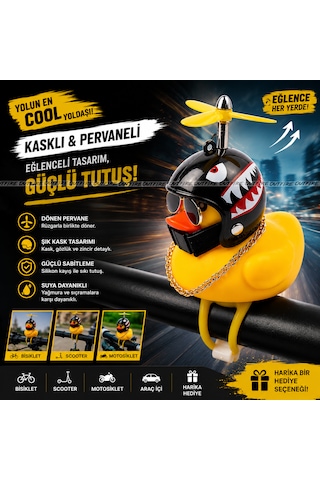 Motosiklet -bisiklet-araba- Aksesuar Gidona Takılan Ve Yapışabilen Civciv S-kp Mat Sarı