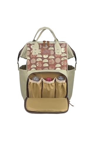 Paris Anne Bebek Bakım Sırt Çantası Cacao Bej