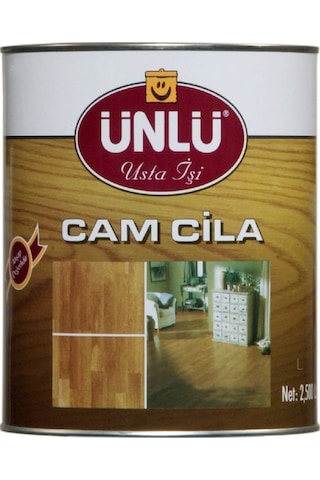 Ünlü Cam Cila Parlak 2,5L
