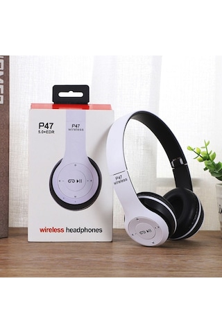 Tigvora Wireless P47 Katlanabilir Bluetooth Kablosuz Kulaklık