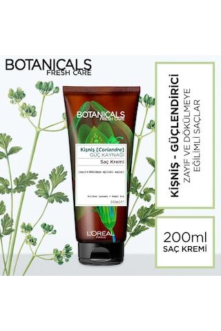L'Oreal Paris Botanicals Kişniş Güç Kaynağı Saç Bakım Kremi 200 ML