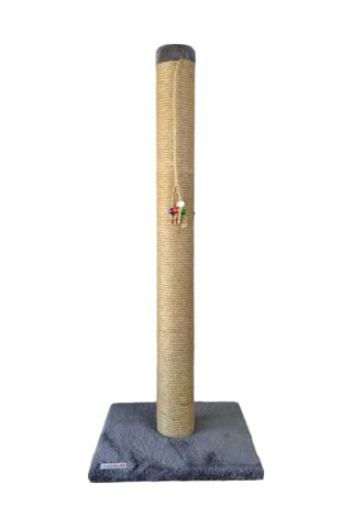 100 Cm Boyunda, 10 Cm Çapında Dev Kedi Tırmalama Tahtası