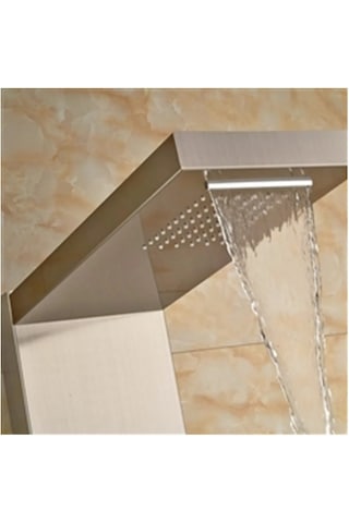 Sam Banyo Fırat Duş Paneli Gri Bej