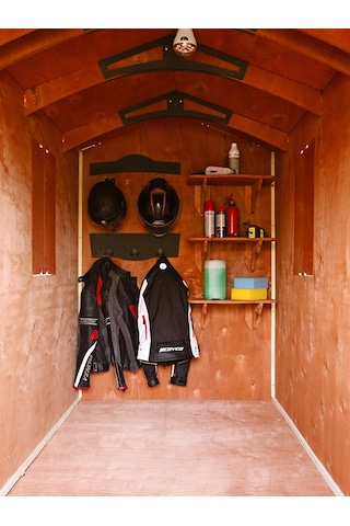 Mandu Ahşap Motosiklet Ve Atv Garajı Takım Odası Ahşap