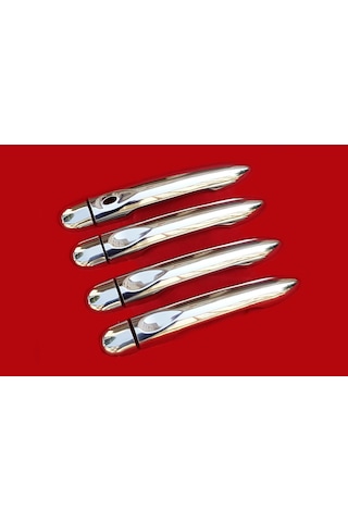 Renault Megane 3 Krom Kapı Kolu Tk -Dokunmatik- Paslanmaz Çelik N11.652