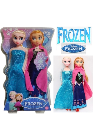 Frozen Karlar Ülkesi Oyuncak 2Li Bebek Elsa Anna 29Cm Et Bebekler
