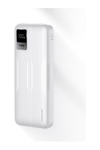 Polosmart Psm130 Taşınabilir 20w Pd Çıkışı Dijital Göstergeli Şarj Cihazı Powerbank 10.000 Mah Siyah siyah