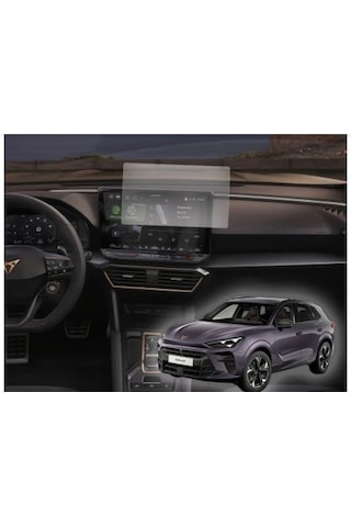 Cupra Terramar Multimedya Ekran Koruyucu- Kırılmaz Şeffaf Nano Teknoloji
