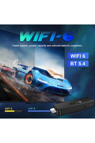 Tvr3+ Tv Stick Android 14 Google Tv 8k Ultra Hd Akıllı Tv Çevirici Hdmı Netflix Youtube 2gb/16gb