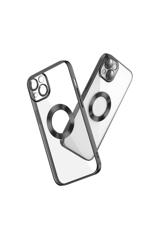 Apple Uyumlu iPhone 13 Kılıf Kamera Korumalı Logo Gösteren Zore Omega K (552580525)