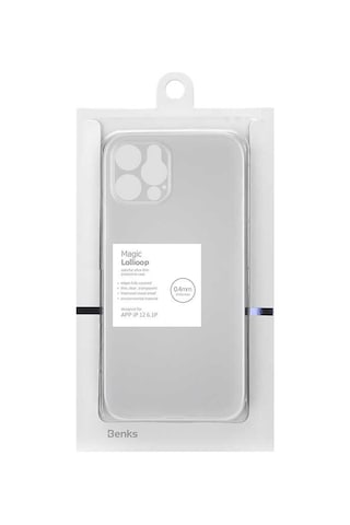 Benks Apple Uyumlu iPhone 12 Pro Max Kılıf Slim Fit Mat PP Benks Lollipop Protective Kapak ZORE-218590