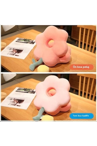 Novahub Yeni Yastık Yalan Uyku Şekerleme Ofis Kanepe Ev Artefakt Vv Açık Mavi - Pembe